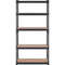 Industrial 5Tier Storage Rack Adjustable Garage Shelving Unit 2000 Lbs Weight Capacity 3