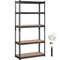 Industrial 5Tier Storage Rack Adjustable Garage Shelving Unit 2000 Lbs Weight Capacity 1