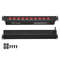 Rack Mount Power Strip 19 1U PDU 10 Outlets W Surge Protection Overload Safety 1