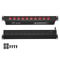 Rack Mount Power Strip 19 1U PDU 10 Outlets W Surge Protection Overload Safety 1