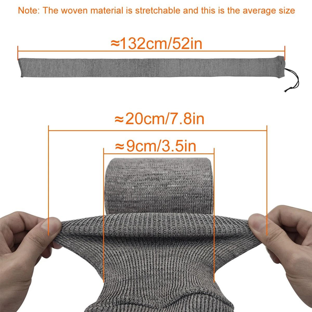 Gun Storage Sleeves 6 Pcs SiliconeTreated Cover Socks For LongTerm Protection 8