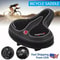 Wide Comfort Bike Seat Extra Cushioned Gel Saddle For EBike Bicycle Big Bum Support 4
