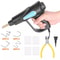 100W Plastic Welder Kit Complete Bumper Repair Set With Welding Gun 200 Staples 2