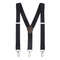 Mens Heavy Duty Work Suspenders Pery Belt Hook YBack Elastic Adjustable Black Suspenders 4