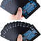 Premium Black PVC Poker Cards Waterproof Plastic Magic Playing Cards For Table Games Gifts 8