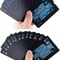 Premium Black PVC Poker Cards Waterproof Plastic Magic Playing Cards For Table Games Gifts 8