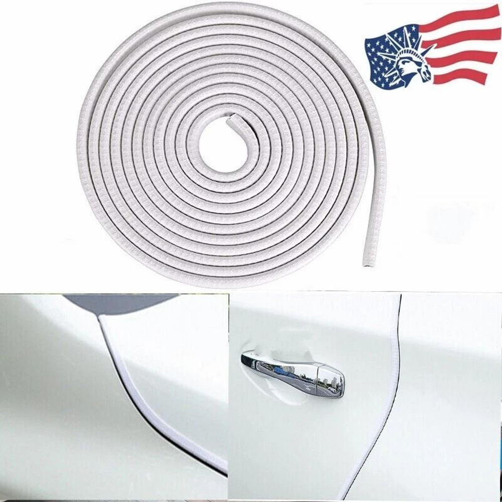 10Ft Car Door Edge Guard Universal Rubber Moulding Trim Scratch Protector Seal Strip 7