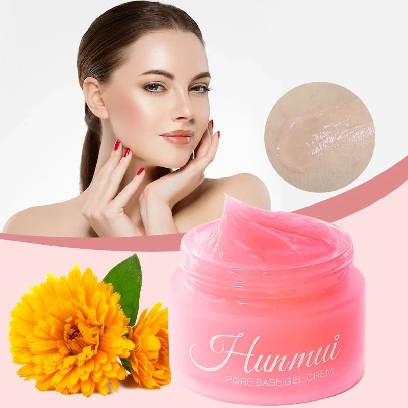 Hunmui Face Primer Pore Base Gel Cream To Cover Pores Water Embellish Skin Create A Silky Smooth F