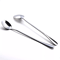 Stainless Steel Mixing Spoons Iced Tea Ice Cream Long Handle Set Premium Corrosion Resistant Desse 2