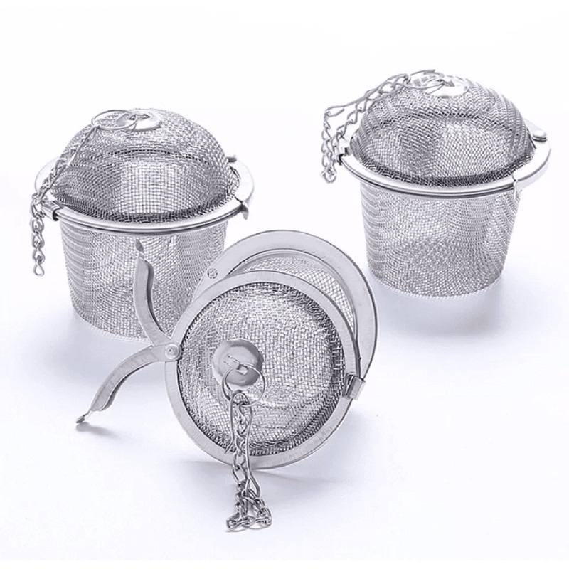 Stainless Steel Tea Infuser Ball Ultra Fine Mesh Loose Leaf Herb Strainer With Locking Clasp 1