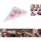 Disposable Pastry Piping Bags HeavyDuty Icing Decorating Bags For Cake Cupcake Cookie Frosting Cre