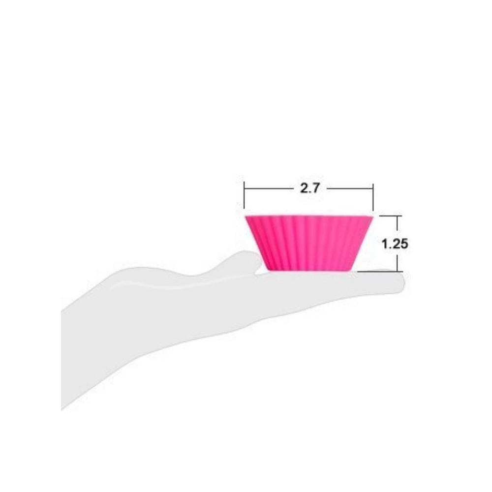 Reusable Silicone Cake Liners 12Pack NonStick Muffin Chocolate Baking Cups 6