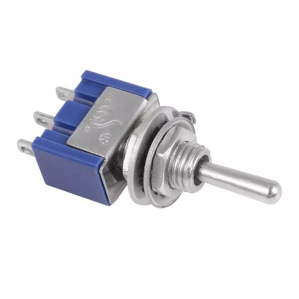 Micro Toggle Switch Set 5 Pack 3Position SPDT 6A 125V Mini Switches For Electronics 1