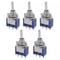 Micro Toggle Switch Set 5 Pack 3Position SPDT 6A 125V Mini Switches For Electronics 3