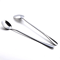 Stainless Steel Mixing Spoons Long Handle Iced Tea Ice Cream Spoons Durable Stirring Utensils For 1