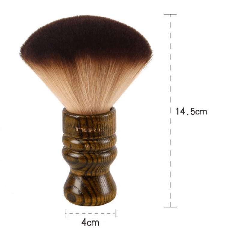 Professional Salon Neck Duster Brush Soft Hair Cutting Barber Brush For Powder Beard Body Makeup C 7