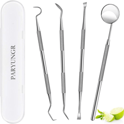 professional dental instruments tools scaler scraper oral hygiene deep cleaning set kit for teeth care, tartar removal