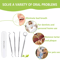 Professional Dental Instruments Tools Scaler Scraper Oral Hygiene Deep Cleaning Set Kit For Teeth C 3
