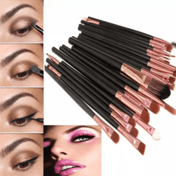 makeup brushes kit set, professional powder foundation, eyeshadow, eyeliner, lip brush set for face & eye makeup tools