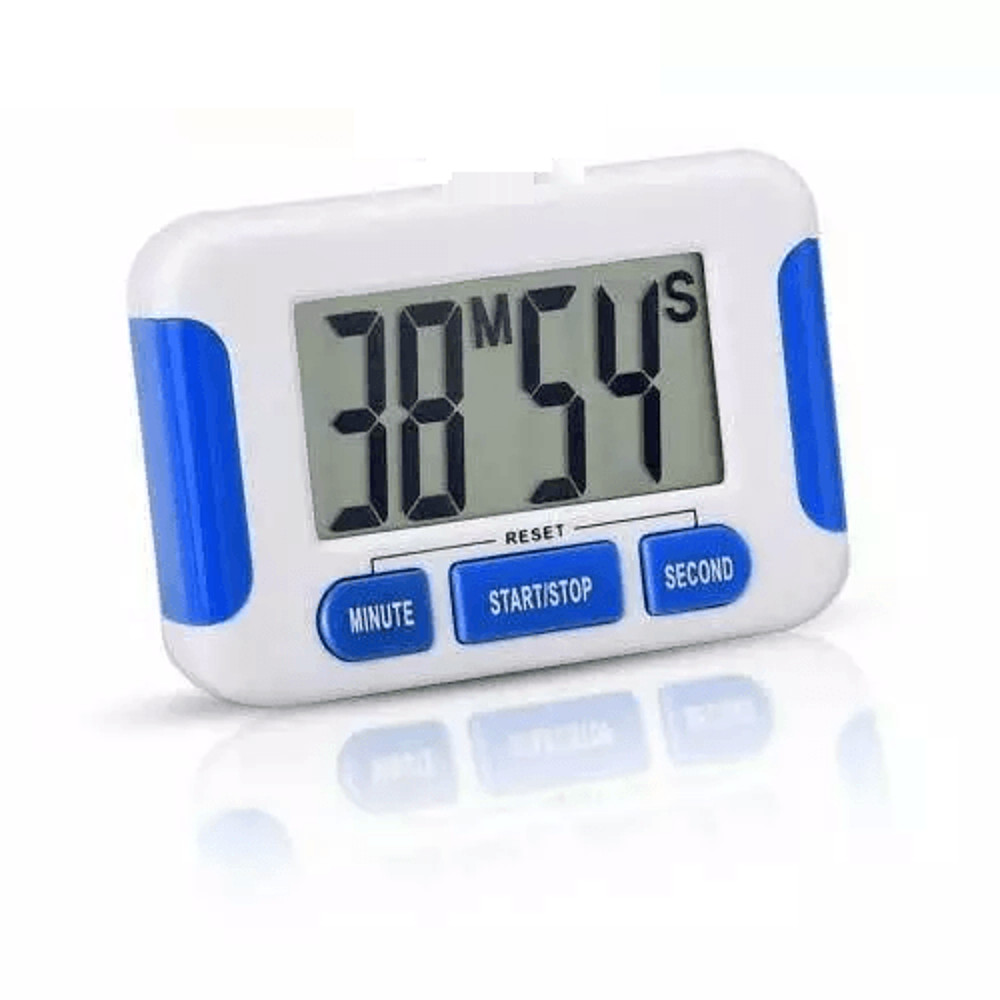 Digital Kitchen Timer Magnetic Cooking LCD Display Large Count Down Timer With Loud Clear Alarm For 0