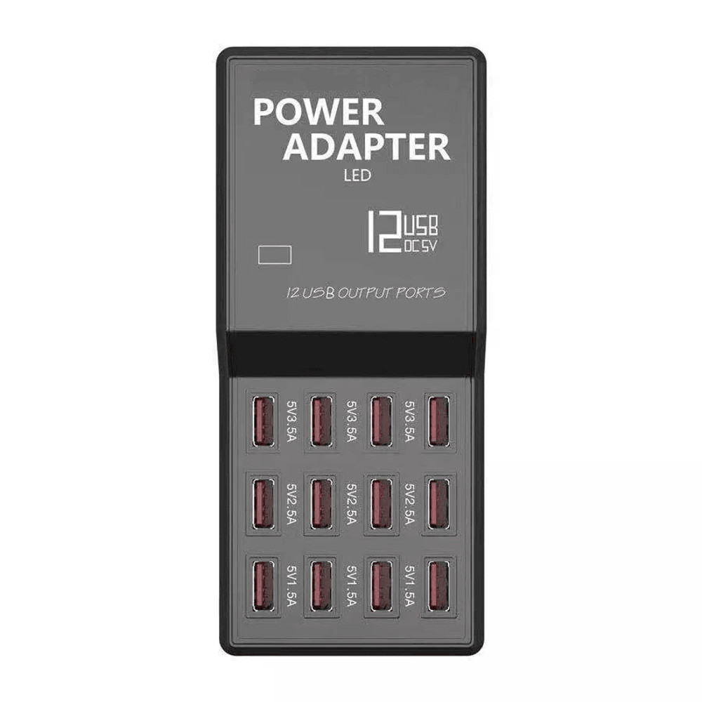 USB Charging Station Hub Organizer Fast Desktop Wall Cell Phone Charger For Multiple Devices Smart 6