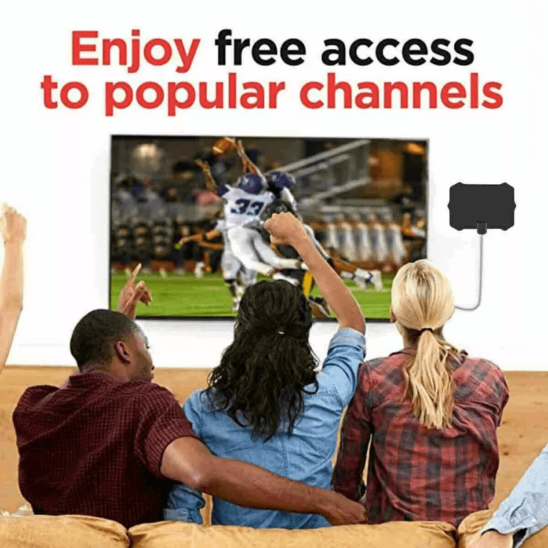 Digital TV Antenna Indoor HDTV Amplified Signal Booster 4K Long Range Indoor TV Aerial For Smart TV 2