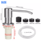 Sink Soap Dispenser Stainless Steel Kitchen Hands Liquid Pump Bottle Tube For Countertop BuiltIn Si 6