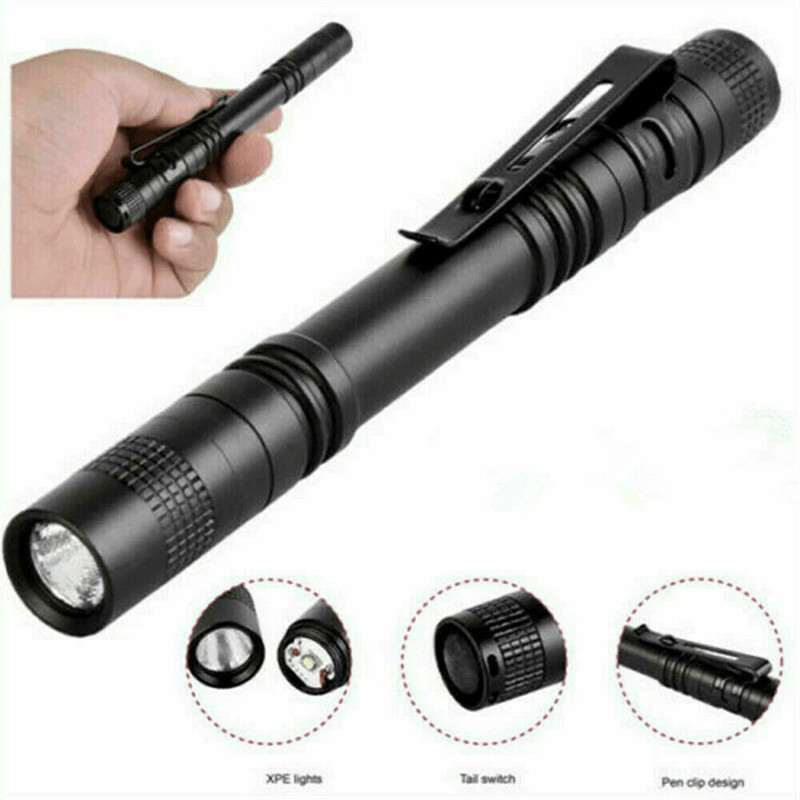 Tactical Flashlight Small LED Torch Light Mini Super Bright Penlight PocketSized Emergency Flashlig 8