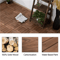 Interlocking Deck Tiles Wood Flooring Solid Wood Brown Patio Tiles For Outdoor Garden Balcony And T 8
