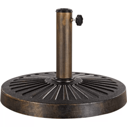 umberlla stand heavy duty patio base, stable outdoor market umbrella base
