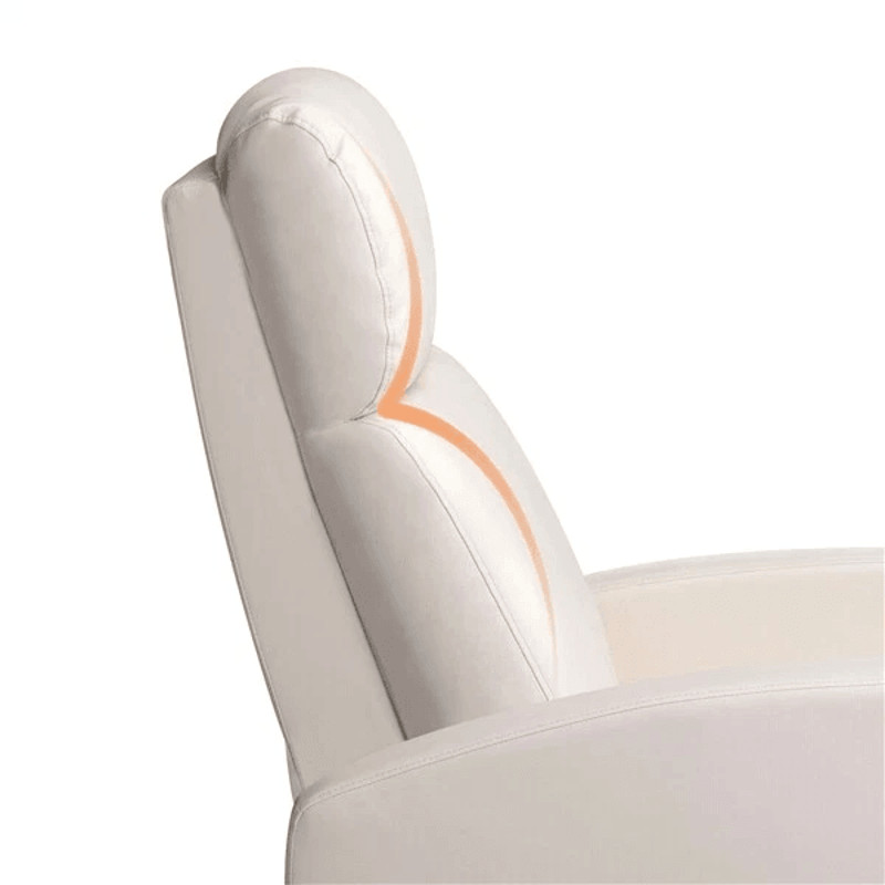 Adjustable Single Leather Reclining Chair With Pocket Spring For Living Room Comfortable Modern Rec 7