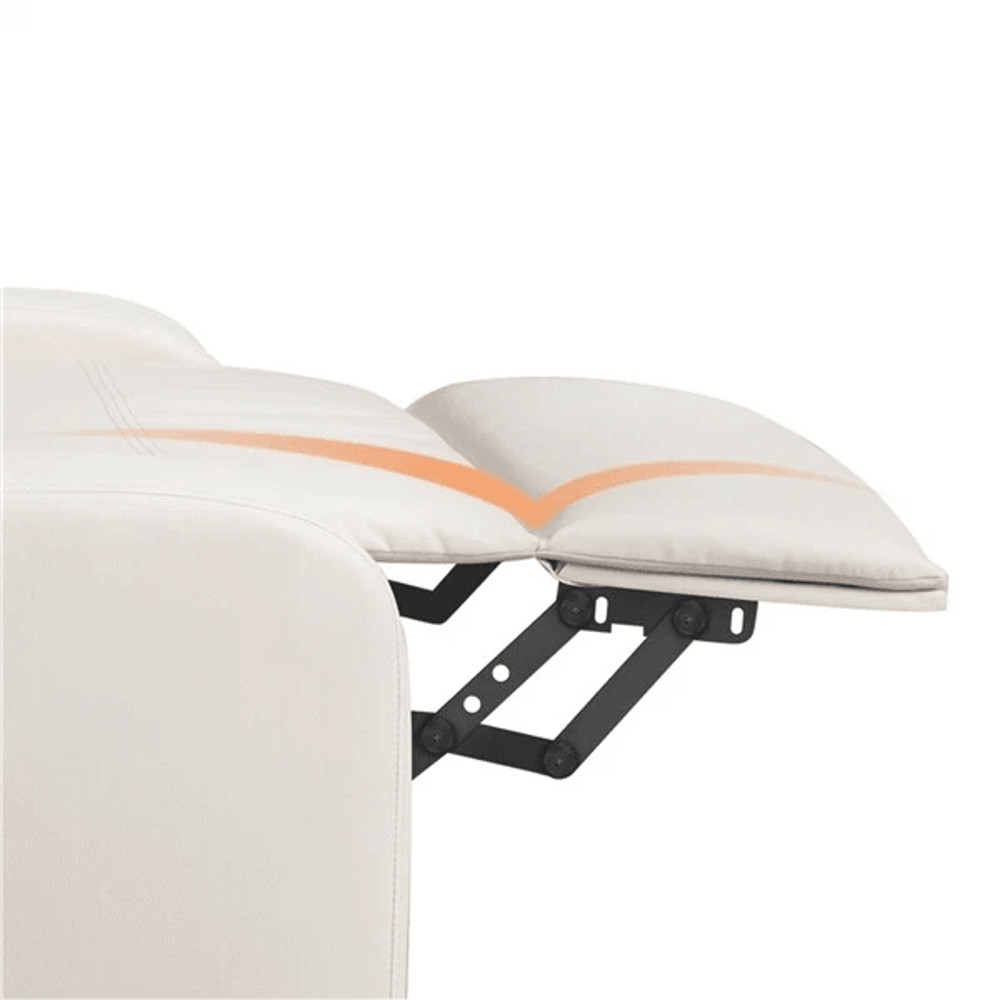 Adjustable Single Leather Reclining Chair With Pocket Spring For Living Room Comfortable Modern Rec 8