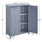Bathroom Floor Cabinet With Adjustable Shelves Free Standing Storage Organizer Compact Size High Lo 3