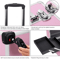 Large Professional Makeup Case Rolling Train Case Secure Cosmetic Organizer With Key Lock 3