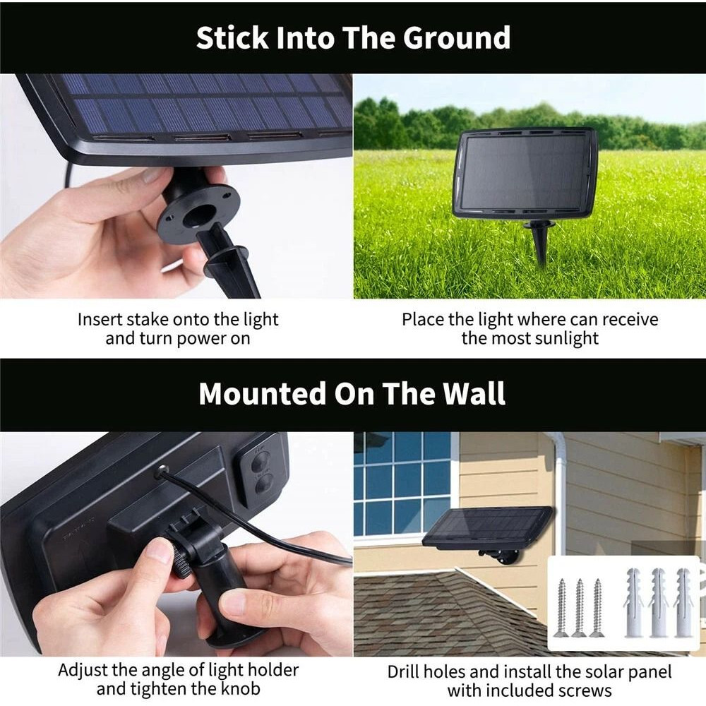 G40 Solar Powered 18ft Outdoor Patio String Lights Dusk To Dawn Globe Lights For Yard Bistro Deco 5