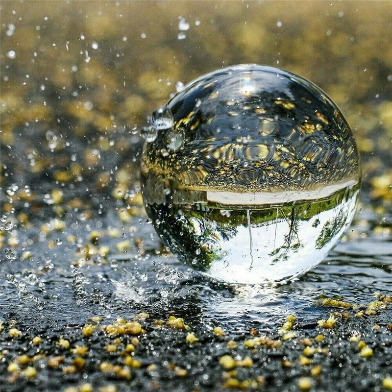 60mm Photography Crystal Ball Clear Lensball Sphere For Creative Photo Props Decoration 2