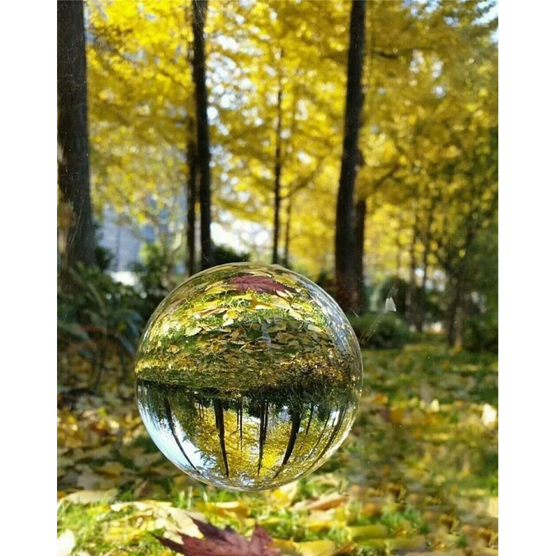 60mm Photography Crystal Ball Clear Lensball Sphere For Creative Photo Props Decoration 4