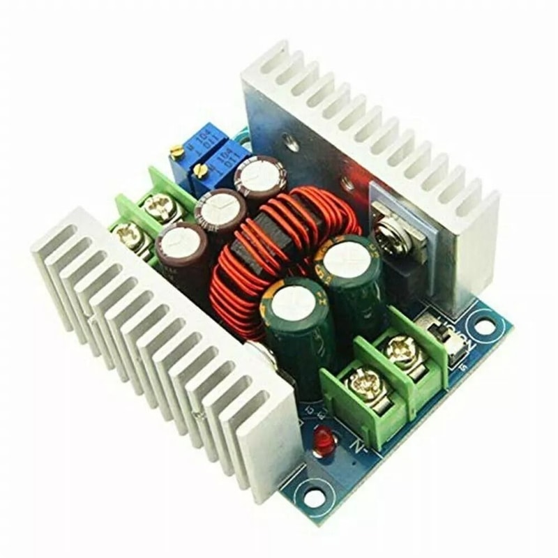 20A 300W DC Step Down Buck Converter Adjustable Voltage Current Power Supply For Charging LED Drive 6