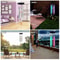 Color Changing Solar Wind Chimes LED Lights With Large Deep Tone Resonant Bell Tubes For Outdoor D 4