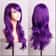 Long Curly Fashion Wig 70cm Wavy Anime Cosplay Costume Party Hair For Women Girls 7