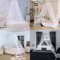 Romantic Dome Mosquito Net Canopy Insect Protective Netting Mesh Curtain For Small Twin Queen Beds 0