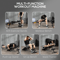 Foldable MultiUse Ab Trainer Abdominal Cruncher Sit Up Bench Side Shaper For Home Gym 5