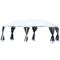Pop Up Party Tent Gazebo Wedding Canopy With Sidewalls Cream White Outdoor Shade 1