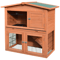 New A Frame Wood Rabbit Hutch Chicken Coop Small Animal Cage Outdoor Bunny House 3