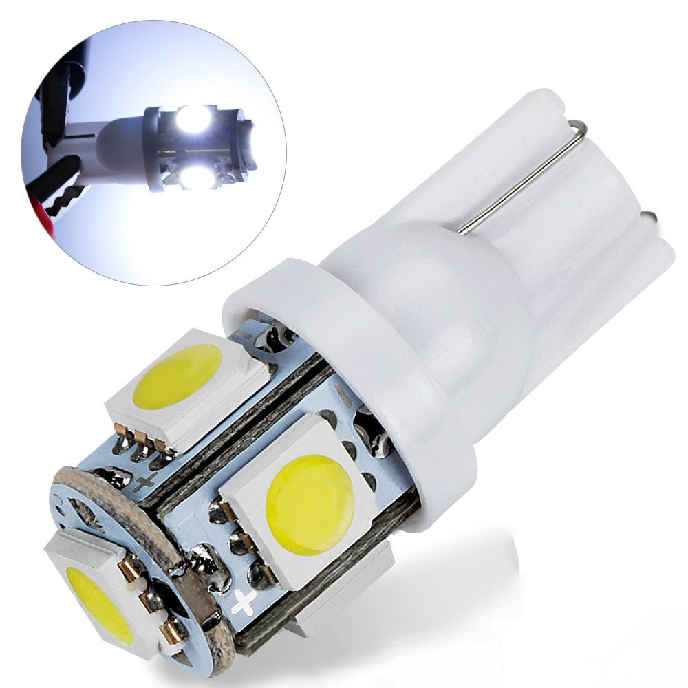 LED 168 194 Car Bulbs 12V Amber White SMD Side Lights
