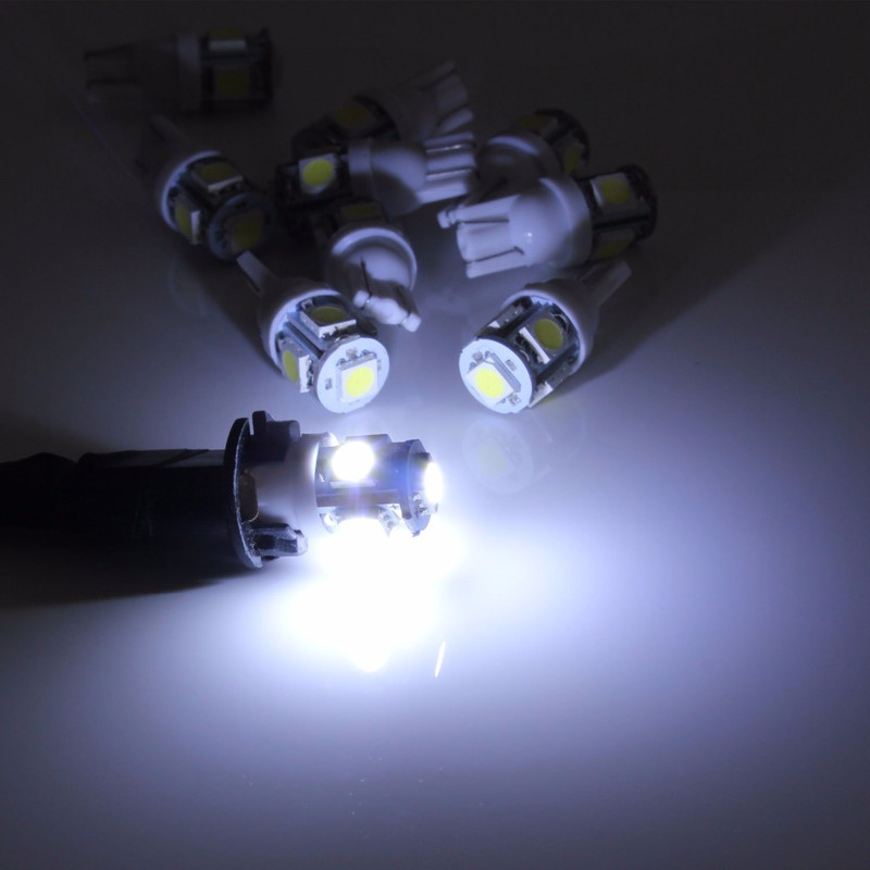 LED 168 194 Car Bulbs 12V Amber White SMD Side Lights