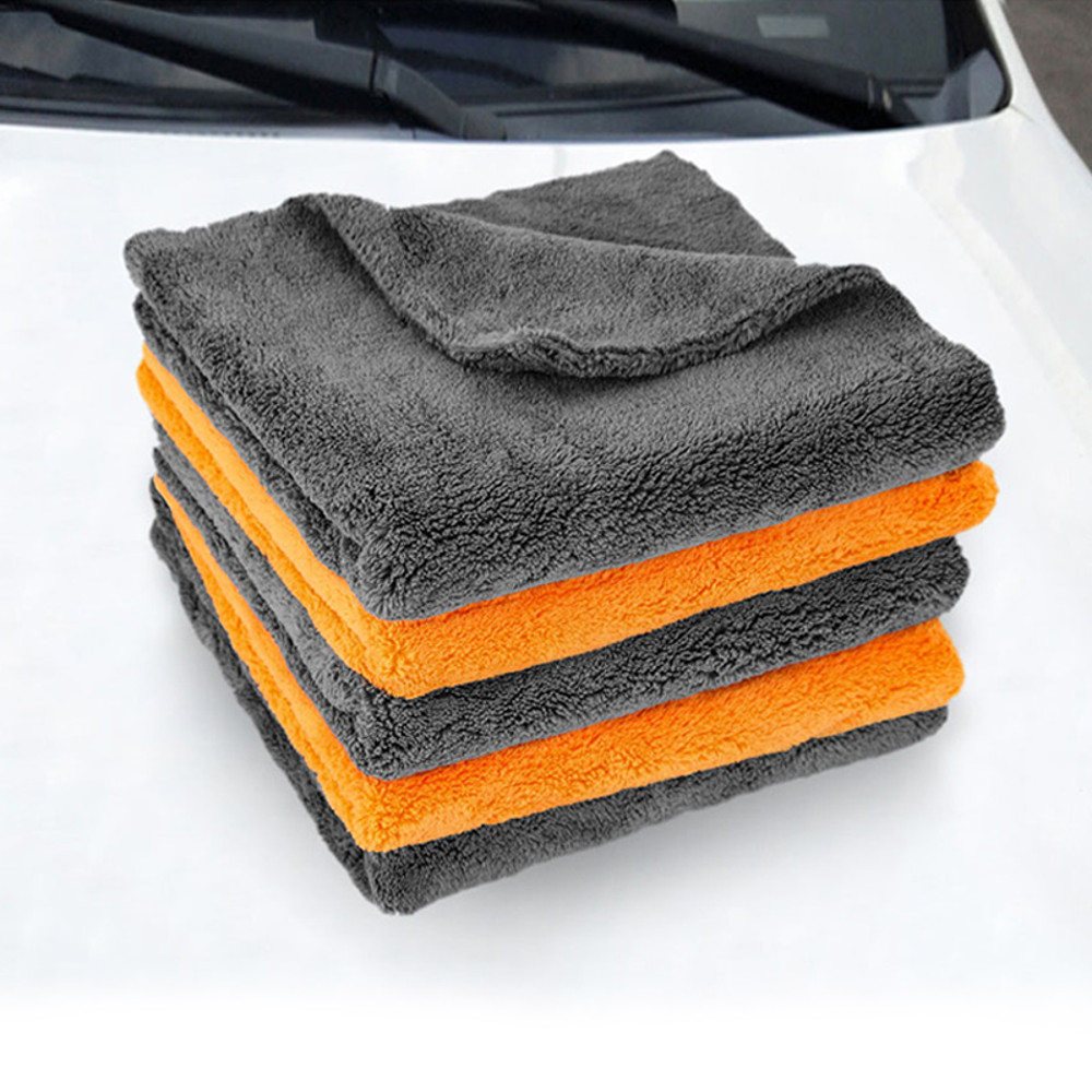 UltraSoft Microfiber Car Towels Thick Detailing Cloths For Auto Washing Drying And Cleaning HeavyDu 1