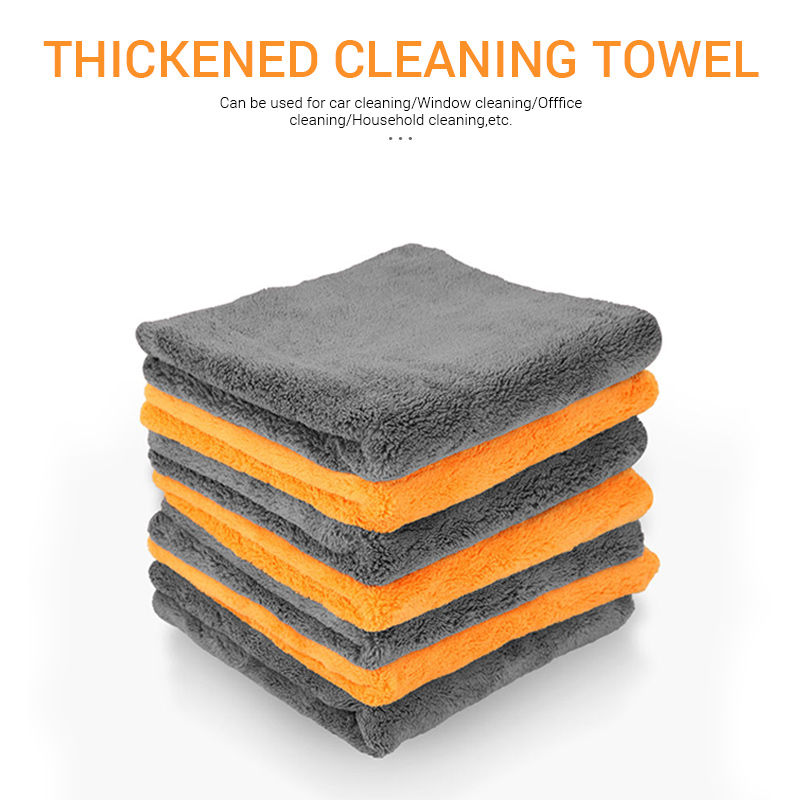 UltraSoft Microfiber Car Towels Thick Detailing Cloths For Auto Washing Drying And Cleaning HeavyDu 2