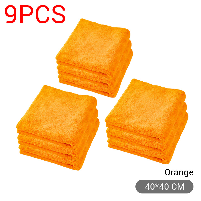 UltraSoft Microfiber Car Towels Thick Detailing Cloths For Auto Washing Drying And Cleaning HeavyDu 5