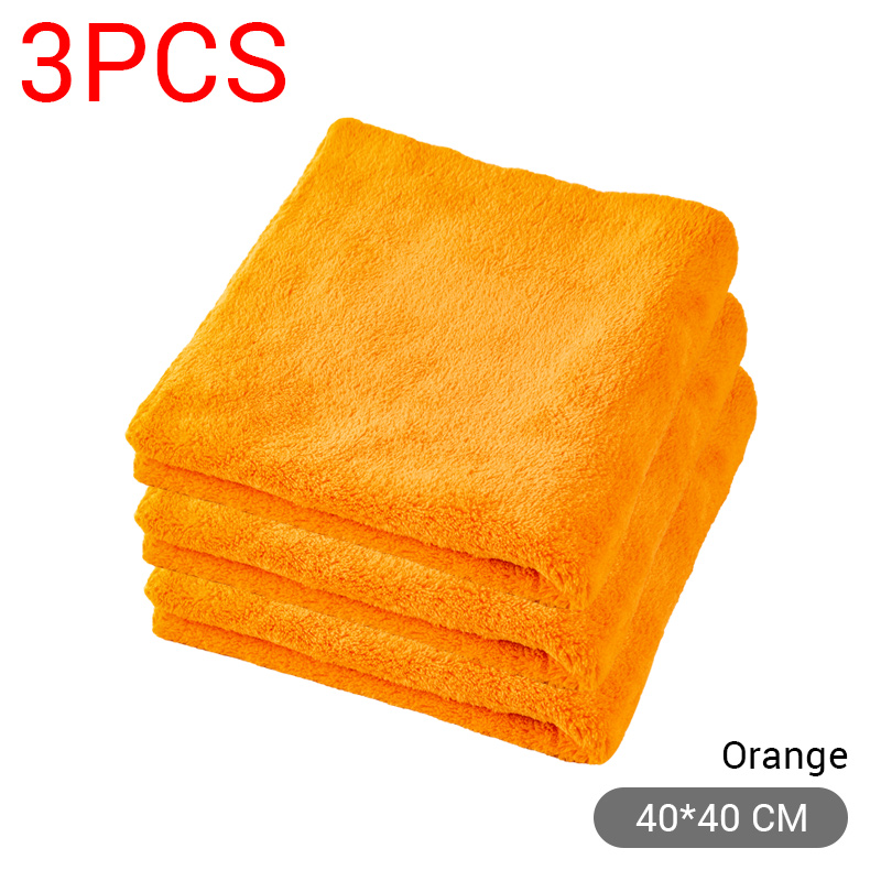 UltraSoft Microfiber Car Towels Thick Detailing Cloths For Auto Washing Drying And Cleaning HeavyDu 8